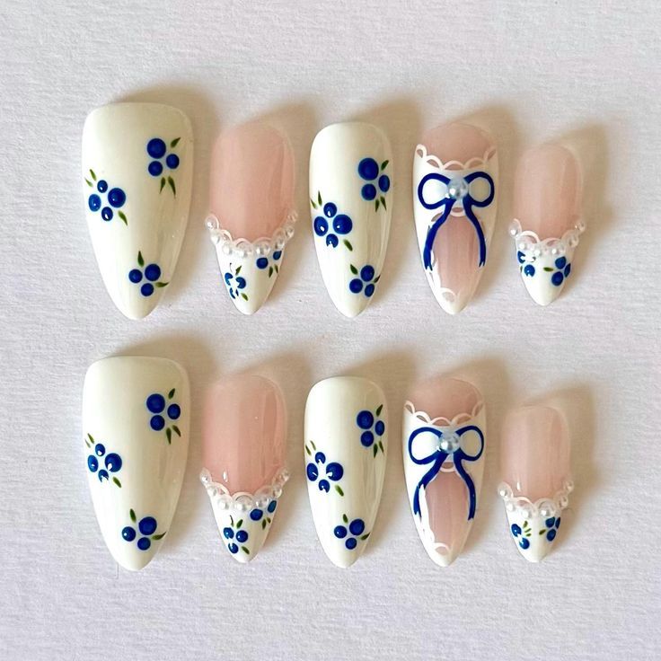 Uñas arandanos