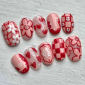 Uñas retro pop